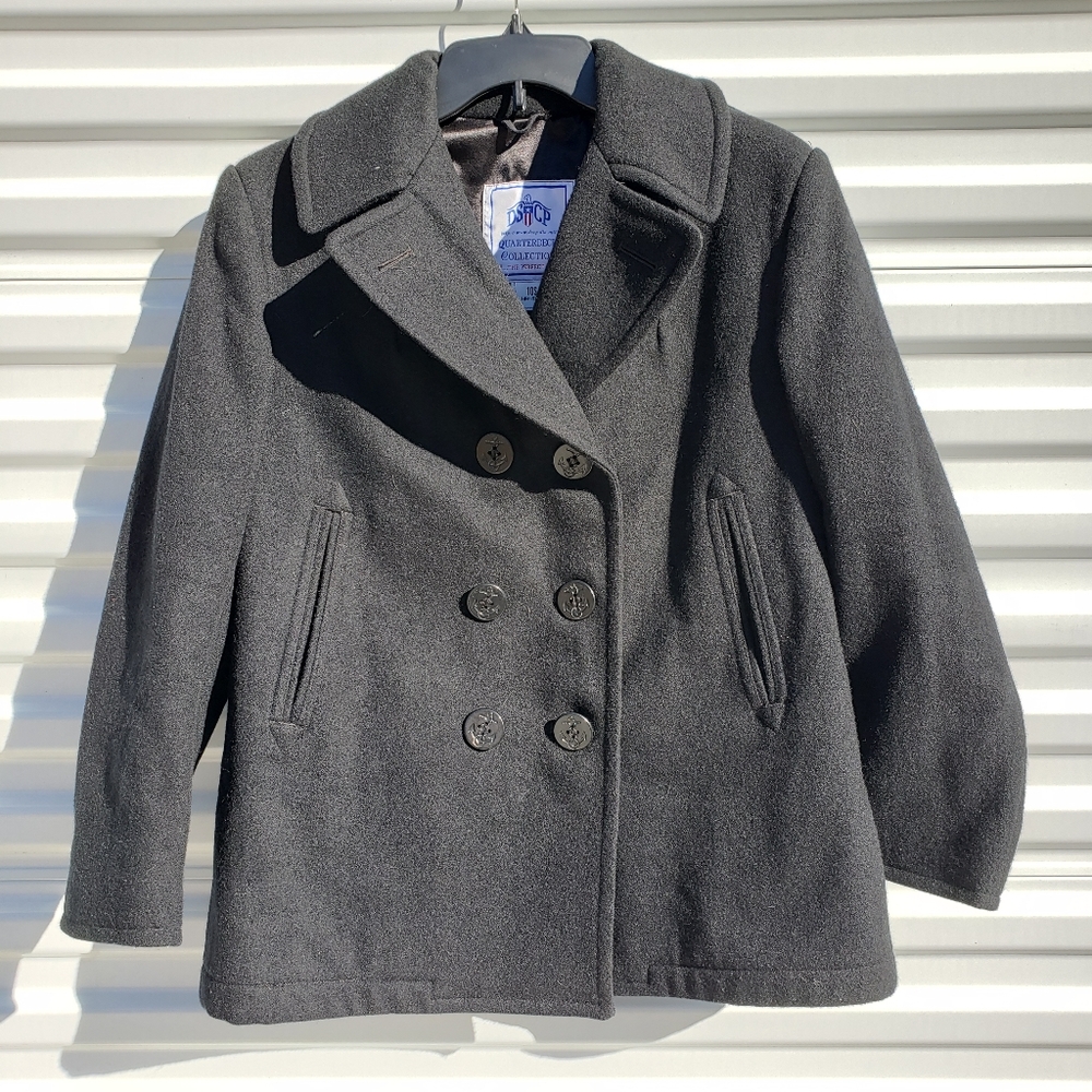 DSCP Quarterdeck Collection US Navy wool pea coat